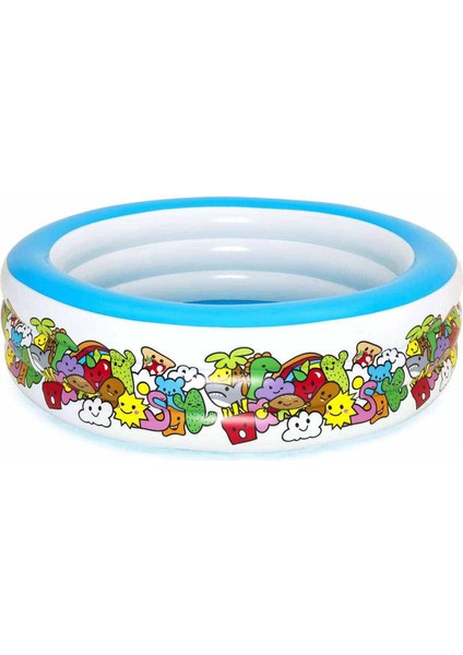 Yuvarlak 3 Halka Çocuk Havuzu
