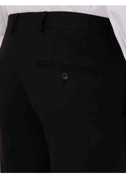 Erkek Siyah Slim Fit Klasik Pantolon 50318985-VR046 modelleri