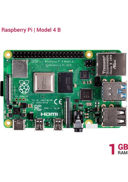 4 Model B - 1 GB Mini Kit fırsatları