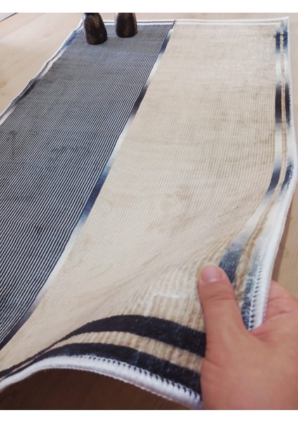 Paye Desenli 70X120 cm Kaymaz, Bambu, Pamuk Taban Banyo Halısı, Paspası modelleri