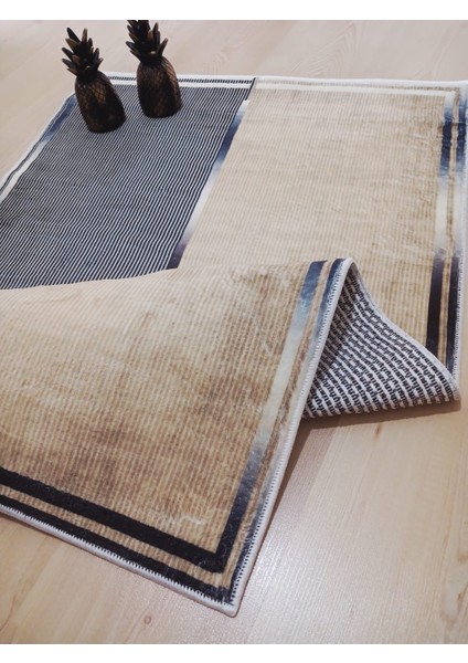 Paye Desenli 70X120 cm Kaymaz, Bambu, Pamuk Taban Banyo Halısı, Paspası fırsatları