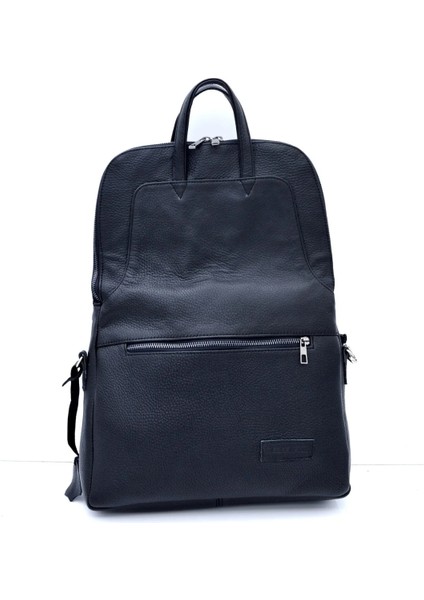 Kadın Siyah Katrine Soft Hakiki Deri Askılı El Omuz Çantası