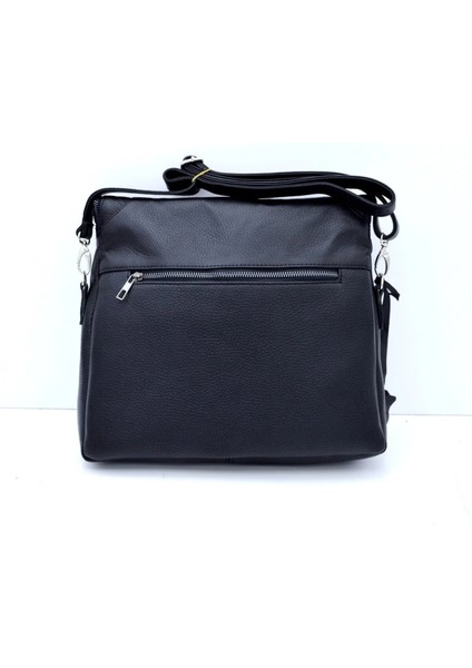 Kadın Siyah Katrine Soft Hakiki Deri Askılı El Omuz Çantası fırsatları