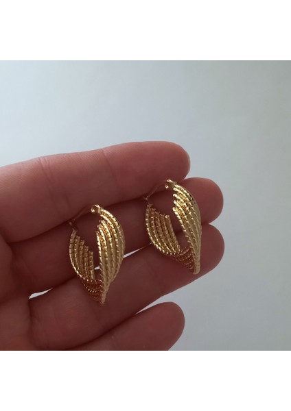 Burgu Detay Çelik Küpe fiyatları