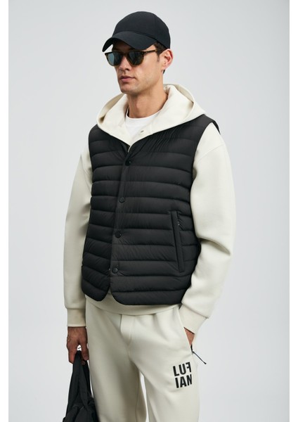 Erkek Soon Kaz Tüyü Yelek 112130027 Siyah