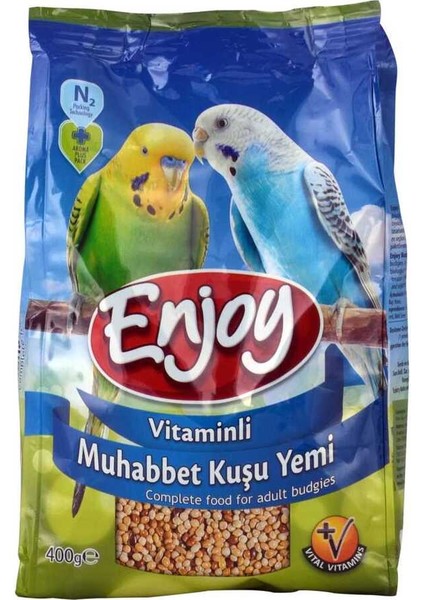 Vitaminli Muhabbet Kuşu Yemi 400 gr fiyatları