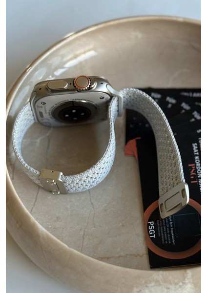 Apple Watch Uyumlu S10-46MM 42 44 45 49 mm Naylon Dokuma Manyetik Erkek Kadın Örme fırsatları