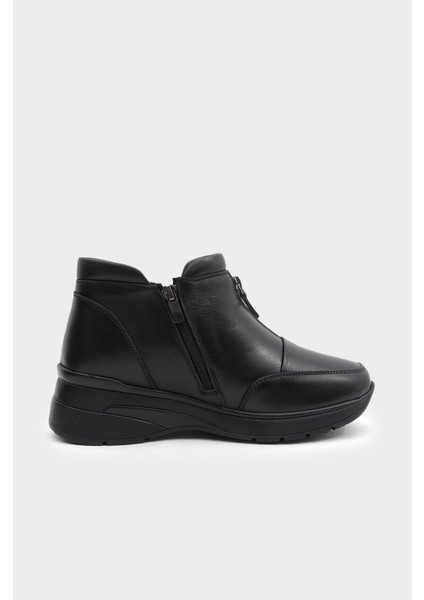 Hakiki Deri Fermuarlı Kadın Bot fiyatları