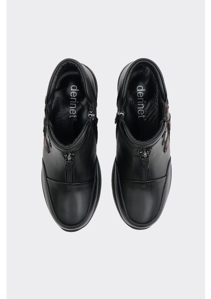 Hakiki Deri Fermuarlı Kadın Bot fırsatları