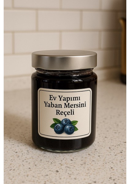 Ev Yapımı Yaban Mersini Reçeli 650G – Katkısız & Geleneksel Üretim