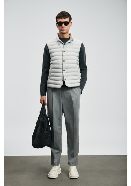 Erkek Soon Kaz Tüyü Yelek 112130027 Taş modelleri