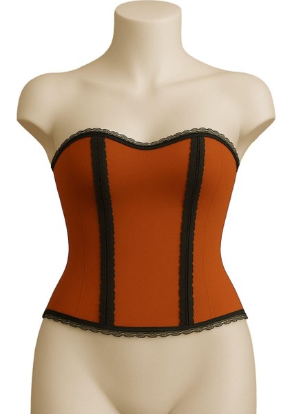 - Turuncu Mı Emay 9155 F Fırfırlı Terletici Büstiyer