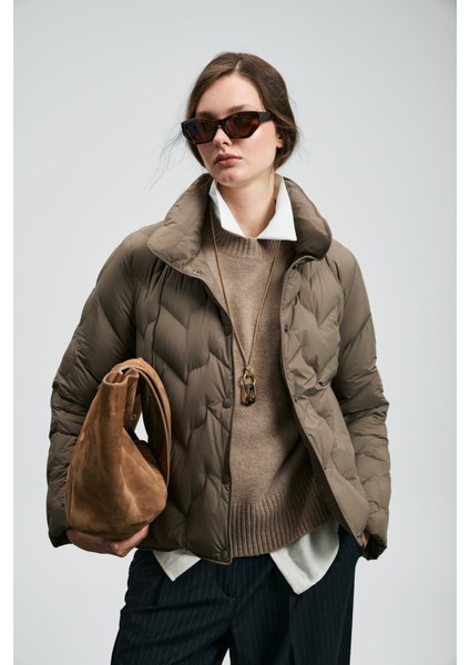 Kadın Desert Kaz Tüyü Mont 122120043 Kum fiyatları