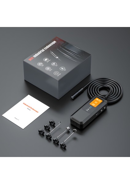W600-2 Endoskop Kamera | 850MAH Şarjlı, Yan Ayna ve Mıknatıslı Boru ve Araç Iç Görüntüleme Cihazı indirimleri