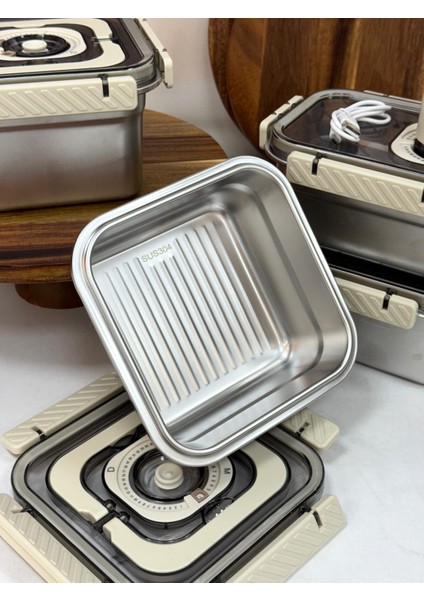 Trust Vakum Makineli Çelik Saklama Kabı Seti modelleri