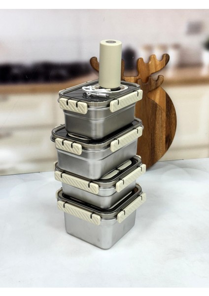 Trust Vakum Makineli Çelik Saklama Kabı Seti fırsatları