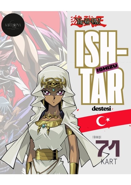 Yu-Gi-Oh! Türkçe Ishizu Ishtar Destesi 71 Kart