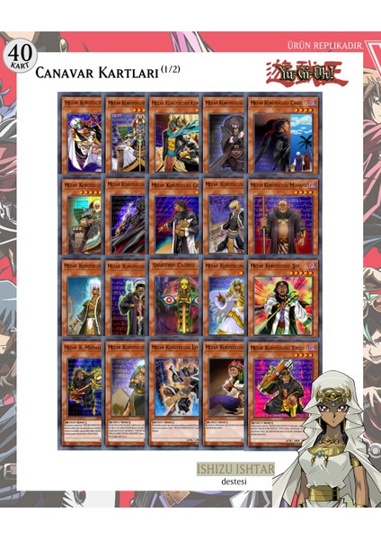 Yu-Gi-Oh! Türkçe Ishizu Ishtar Destesi 71 Kart fiyatları