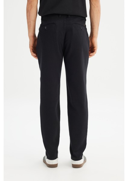 Regular Fit Normal Kesim Normal Bel Pamuklu Esnek Siyah Chino Pantolon indirimleri