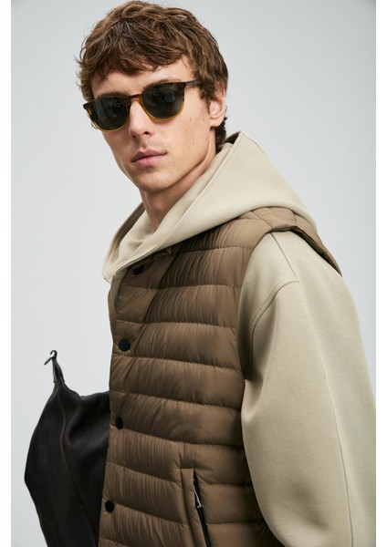 Erkek Soon Kaz Tüyü Yelek 112130027 Kum modelleri