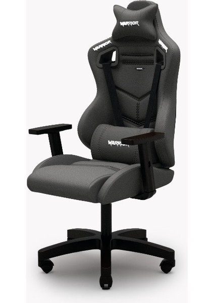 Warrior Adonis 1566C1110 Oyuncu Koltuğu - Jet Black Antrasit Kumaş