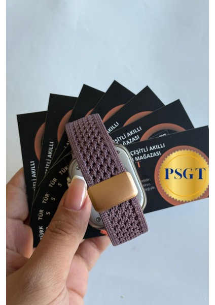 Apple Watch Uyumlu S10-46MM 42 44 45 49 mm Naylon Dokuma Manyetik Erkek Kadın Örme fiyatları