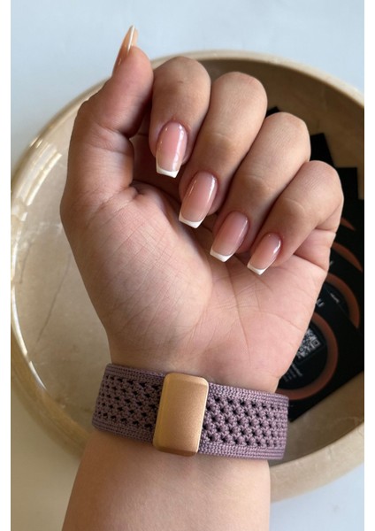 Apple Watch Uyumlu S10-46MM 42 44 45 49 mm Naylon Dokuma Manyetik Erkek Kadın Örme modelleri