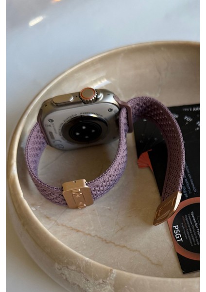 Apple Watch Uyumlu S10-46MM 42 44 45 49 mm Naylon Dokuma Manyetik Erkek Kadın Örme fırsatları