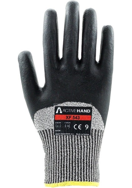 Köpük Nitril Kaplı Polietilen Kesilmeye Dayanıklı Eldiven Xf 543 Gr/sy No:7 3/4