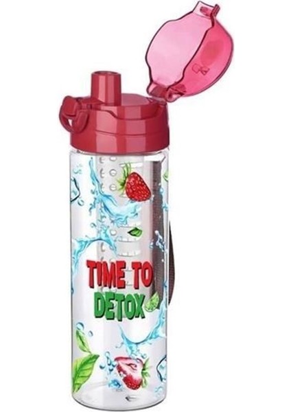 Buffer® Tutma Saplı Kilitli Kendiliğinden Süzgeçli Kolay Taşınabilir Detoks Sporcu Diyet Matarası fırsatları