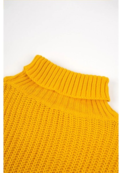 Kadın Sarı Boğazlı Kazak