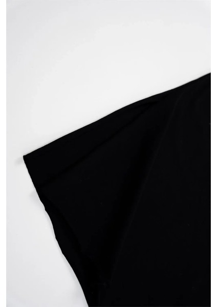 Kadın Lacivert Yazılı Tişört