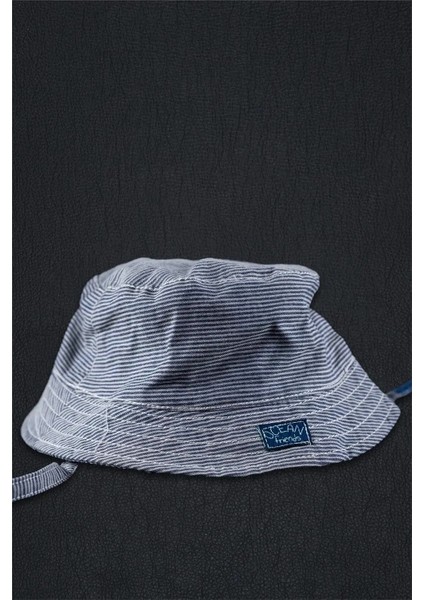 Kız Bebek Lacivert Beyaz Çizgili Losan Şapka indirimleri