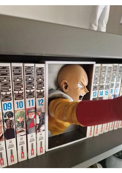 One Punch Man Book Nook – 3D Baskı Kitap Arası Dekoratif Diorama -CRAFTSY3D