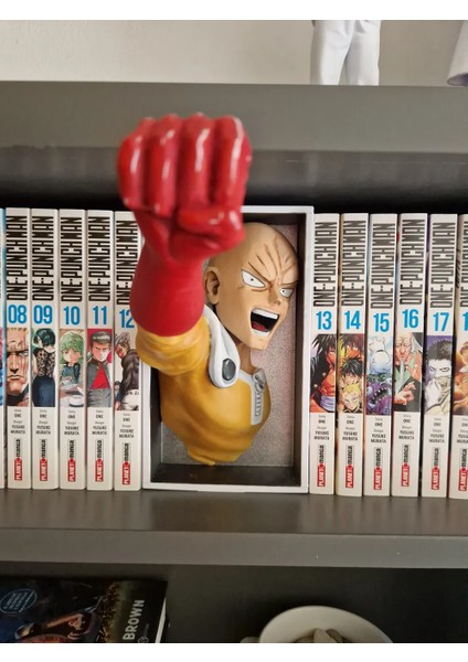 One Punch Man Book Nook – 3D Baskı Kitap Arası Dekoratif Diorama -CRAFTSY3D indirimleri
