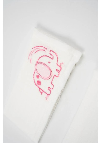 Müslin Mendil Pembe Fil