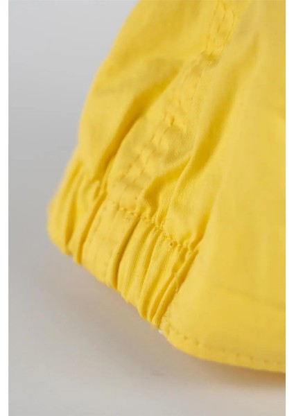 Erkek Çocuk Sarı Kasket Şapka