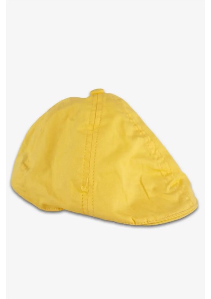 Erkek Çocuk Sarı Kasket Şapka