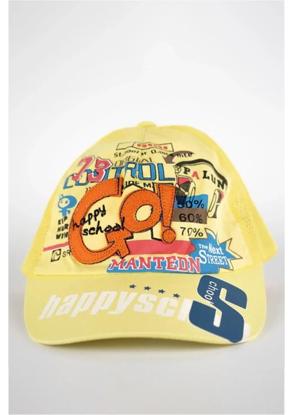 Happyschool Baskılı Sarı Şapka indirimleri