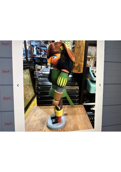 34 cm Boyunda Avrupa Ahşap El Boyama Fındıkkıran modelleri