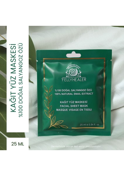 Salyangoz Özlükağıt Yüz Maskesi modelleri
