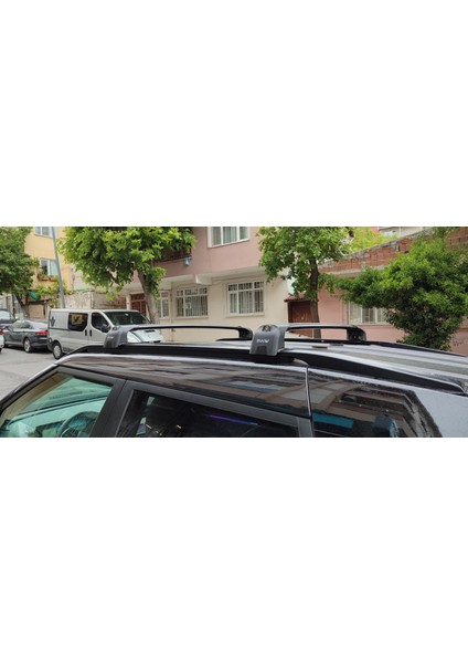 Ssangyong Musso Ev ile Uyumlu Portbagaj Taşıyıcı – Paw Pro 2 Alüminyum Tavan Çubuğu Siyah modelleri