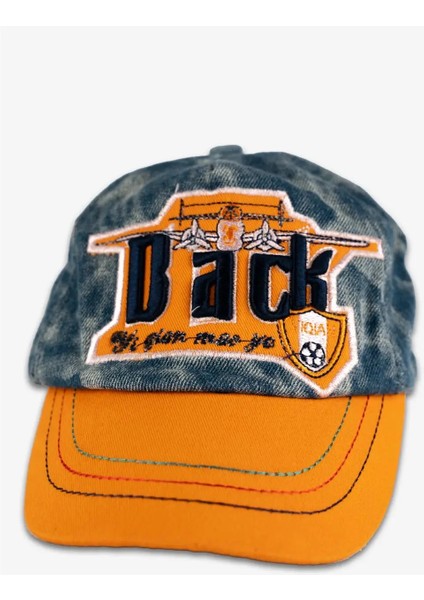 Back Askeri Kamuflaj- Turuncu Şapka