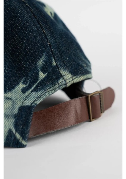 Back Askeri Kamuflaj- Gri Kasketli Şapka