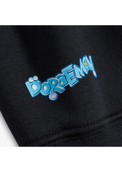 x Doraemon Unisex Siyah Sweatshirt fırsatları