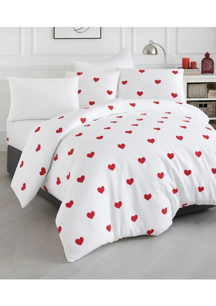 Çift Kişilik Lüks Nevresim Takımı Pamuklu Desenli Nevresim Takımları