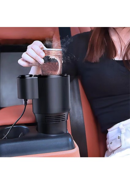 Araç Içi Bardak Tutucu 12V – Isıtma & Soğutma Özellikli Otomatik Içecek Isıtıcı Soğutucu modelleri