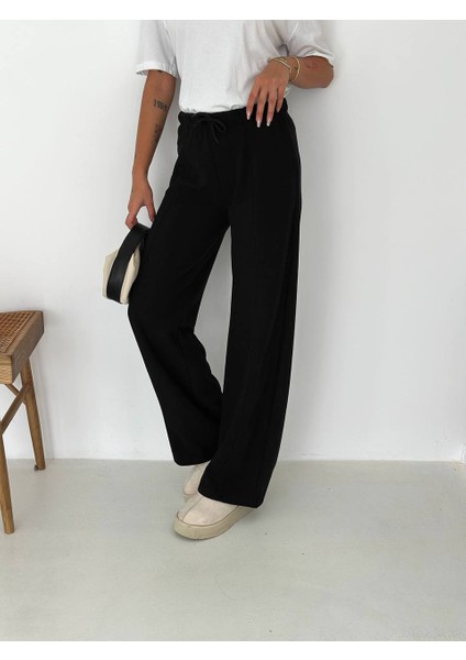 Bol Paça Bel Lastik Detaylı Selanik Pantolon modelleri