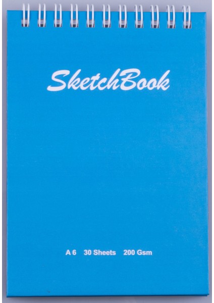 A6 Sert Kapaklı Eskiz Defteri 200 Gr. 30 Yaprak (60 Sayfa) 10,5 x 14,8 cm Sketchbook modelleri