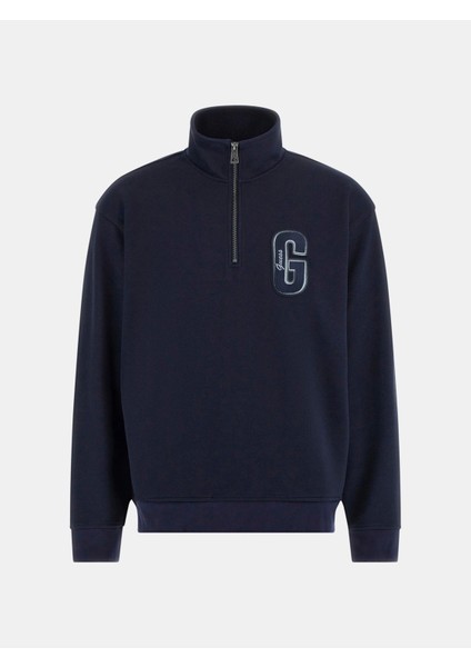Harris Erkek Lacivert Sweatshirt M5BQ18K0552-G7V2